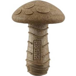 Outward Hound Dogwood Mushroom Holdbar Dog Chew Toy Peanut Butter Duft Medium