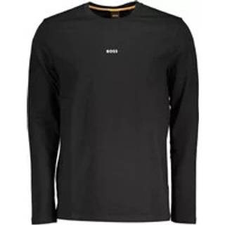 BOSS Orange Herren Longsleeve schwarz