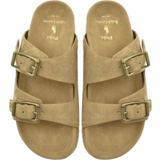 Polo Ralph Lauren Turbach Leather Sandals Milkshake