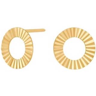 Siersbøl ørestikker i 8 karat guld