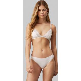 Brazilian Briefs - Soft Stretch Lace - White - S