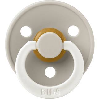 BIBS Rund Colour Sut - Str. 1 - Naturgummi - GLOW - Sand