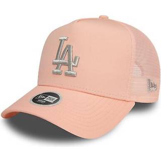 LA Dodgers Womens Metallic Pastel Pink 9FORTY E-Frame Adjustable Trucker Cap newera adult female Pink newera adult female Pink newera adult female Pin - Osfm