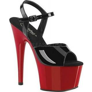 Pleaser Adore-709 Blk Pat/Red 41