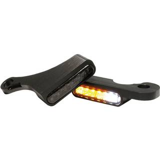 HeinzBikes LED-armatur blinklys/positionslys SORT