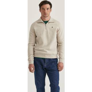 Morris Maryon Half Zip Sweatshirt Khaki