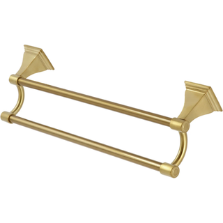 Kingston Brass BAH612318BB Monark 18-tommer dobbelt h?ndkl?debj?lke b?rstet messing