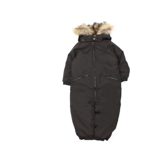 Ver De Terre Flyverdragt Coffee Med Aftagelig Pelskant - Str. 3y 98cm