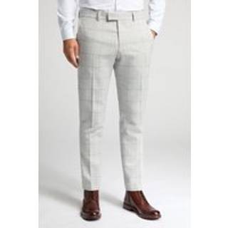 Antique Rogue Antique Rogue Natural Powell Check Tweed Trousers