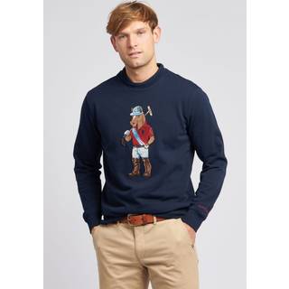 U. S. Polo Assn U. S. Polo Assn. Blue Mens Chuck Crew Sweatshirt