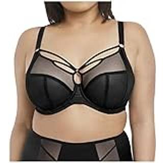 Elomi Sachi plunge BH, sort, Størrelse: 70K, Dame