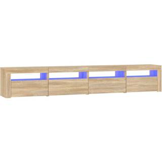 Tv-Skab Med Led-Lys 270X35X40 Cm - 240 cm / Sonoma-eg