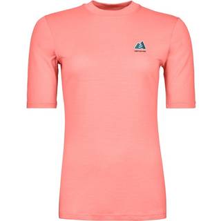 Ortovox Women's 185 Merino Mountain Hug T-Shirt Merino-shirt Damer størrelse S farve bloom