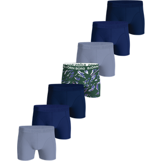 Björn Borg Cotton Stretch Boxer 7-pack Blå, XS