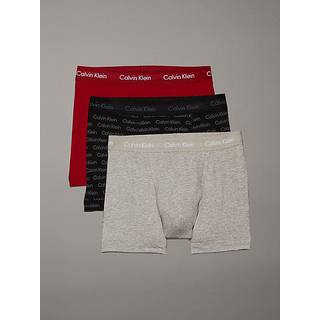Calvin Klein 3-pak Holiday Cotton Stretch Trunks - Mixed - Small