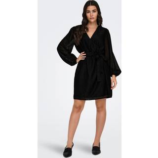 JDY - Sort - Jdyroxy L/S V-Neck Wrap Dress Wvn - Small