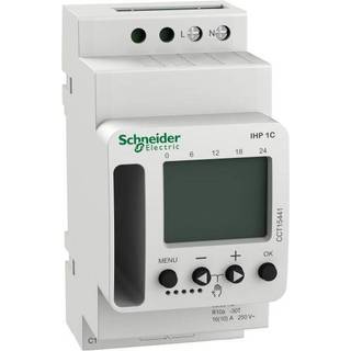 Schneider Digitalt kontaktur IHP 1 kanal 24/7 med 56 hukommelser, bredde 45mm CCT15441