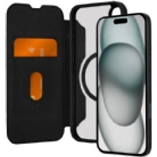 Puro Booklet Flip Cover - iPhone 16 Plus - MagSafe Kompatibel - Sort