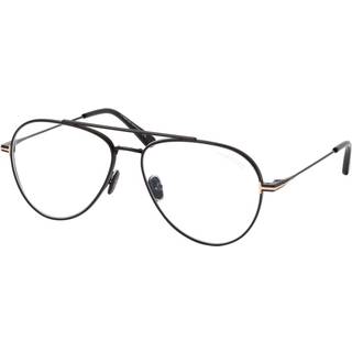 Tom Ford FT5800-B Blue-Light Block 001 56 Briller Mænd Black - Black - 56mm