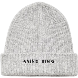 Elia Beanie - Light Heather Grey One