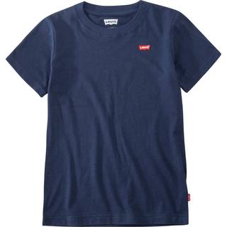 Levi's Levi's Blue Small Chest Batwing 100% Cotton Logo T-Shirt