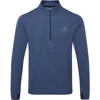 Ultimate365 Dwr Struktureret pullover med lynlås i kvart længde - Collegiate Navy / Preloved Ink - XS