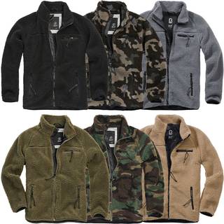 Brandit Teddyfleece Jakke Sort - S