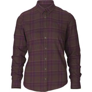 Seeland Range dame flannelskjorte, Java check, M