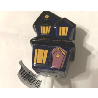 Nora Fleming Spooky Spaces - Håndmalet keramisk Halloween -dekor - Fall Minis til hjemmet og kontoret