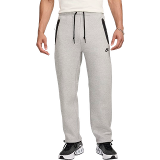 Nike Tech-fleecebukser med åben kant til mænd - grå - L