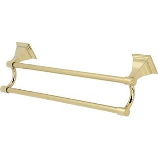 Kingston Brass BAH612318PB Monark 18-tommer dobbelthåndklædepoleret messing