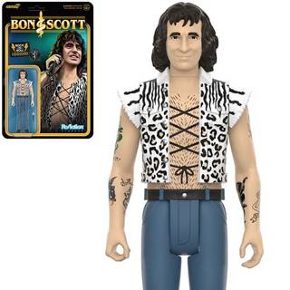 Bon Scott ReAction Action Figure Wave 02 Bon Scott (Leopard Print) 10 cm