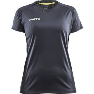 Craft 1910143 evolve tee w Kvinde / Trænings T-shirt / Sports T-shirt / T-shirt Asphalt M