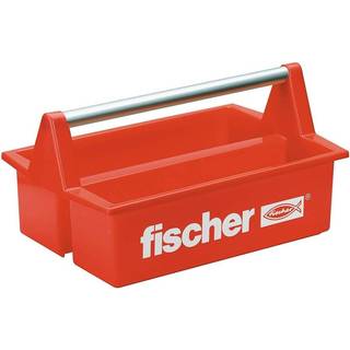 Værktøjskasse Fischer Rød 2 rum