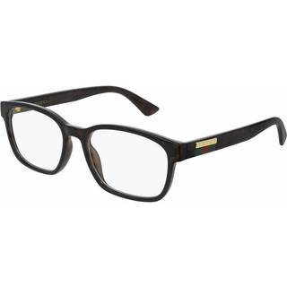 Gucci Mand GG0749O 004 Optiske stel Injiceret Sort Transparent Firkantet