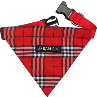 Urban Pup Bandana - Red Tartan / M