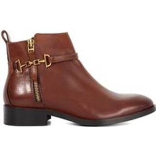 Dune London Dune London Brown Wide Fit Parklyn Ankle Boots
