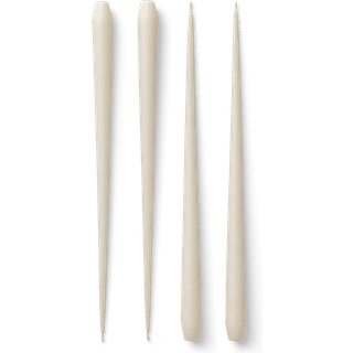STOFF STOFF kronelys by ester & erik large 4-pak Off-white