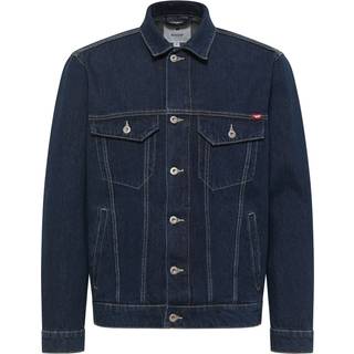 MUSTANG Herren Jeansjacke blau unifarben