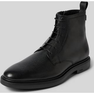 BOSS Black Herren Schnürboots schwarz Glattleder