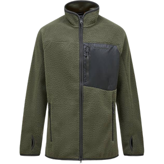Peak Performance Pile Zip Jacket M PINE NEEDLE/