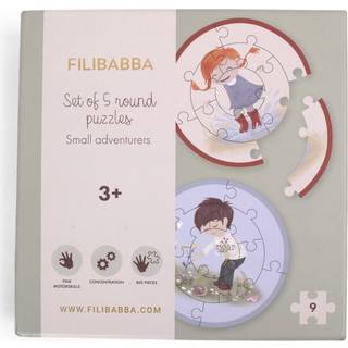 Puslespil 5-i-1 - Små eventyrere