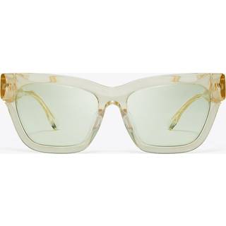 Tory Burch TY7208U 1952M1 54 Solbriller Kvinder Gul - Transparent Pinot Wine - 54mm