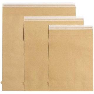 Forsendelsesposer i papir med genluk i str. 250x320mm