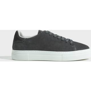 Selected David Chunky Suede Leather Sneaker Dark Grey