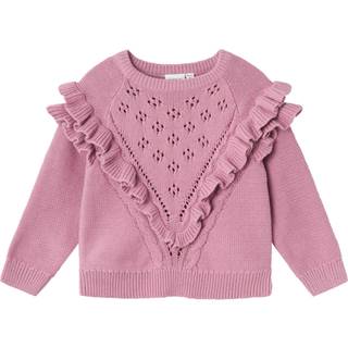 Name It Mauve Orchid Pullover Striktrøje