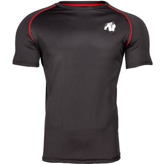 Performance Tee, black/red, xlarge