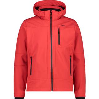 CMP Jacket Zip Hood 3A01787 Softshelljakke Herrer størrelse 56 farve rød