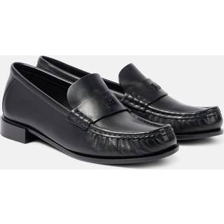 Max Mara Leather loafers - black - EU 39