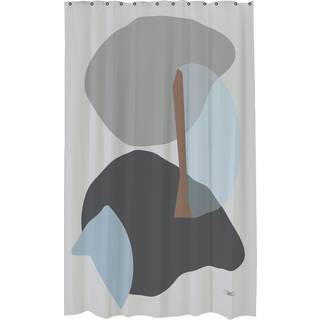 Mette Ditmer Gallery badeforhæng 150x200 cm Light grey